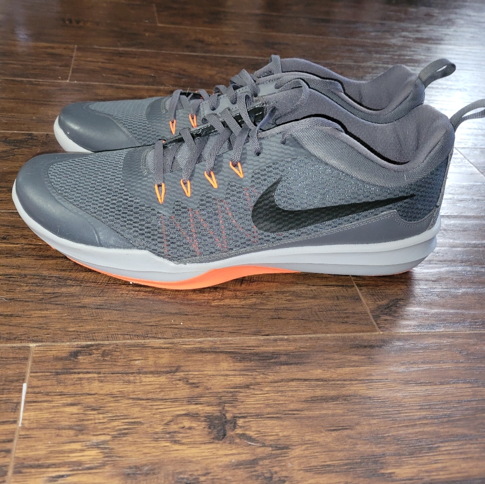 Nike Men's Legend Trainer Ankle - Training Shoes - Size 13 - (Gray/Orange)